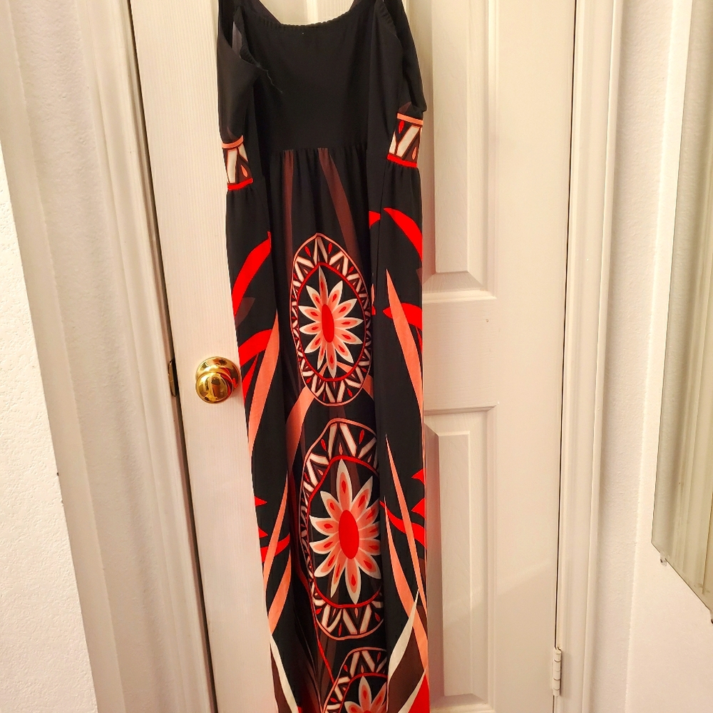 Long patterned dress size XL